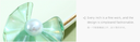 925 Silver Needle Colorful Resin Transparent Earrings
