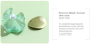 925 Silver Needle Colorful Resin Transparent Earrings