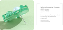 925 Silver Needle Colorful Resin Transparent Earrings