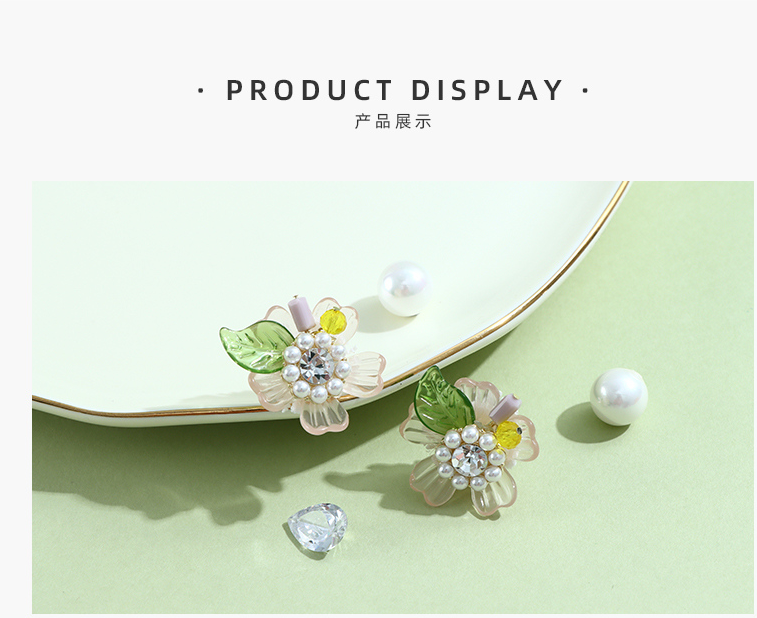 925 Silver Needle Solid Flower Delicate Earrings