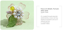 925 Silver Needle Solid Flower Delicate Earrings