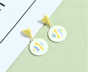 S925 Silver Needle Simple Sweet Goldfish Earrings