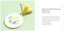 S925 Silver Needle Simple Sweet Goldfish Earrings