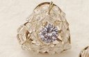 Exquisite Crystal Loving Heart Earrings