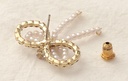 Elegant Classy Bow Zircon Earrings