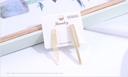 925 Silver Needle Straight Earrings
