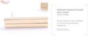 925 Silver Needle Straight Earrings