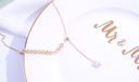 Delicate Wheat Tassel Necklace