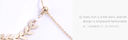 Delicate Wheat Tassel Necklace