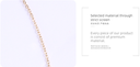 Delicate Wheat Tassel Necklace
