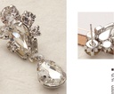 Elegant Teardrop-Shaped Zircon Earrings