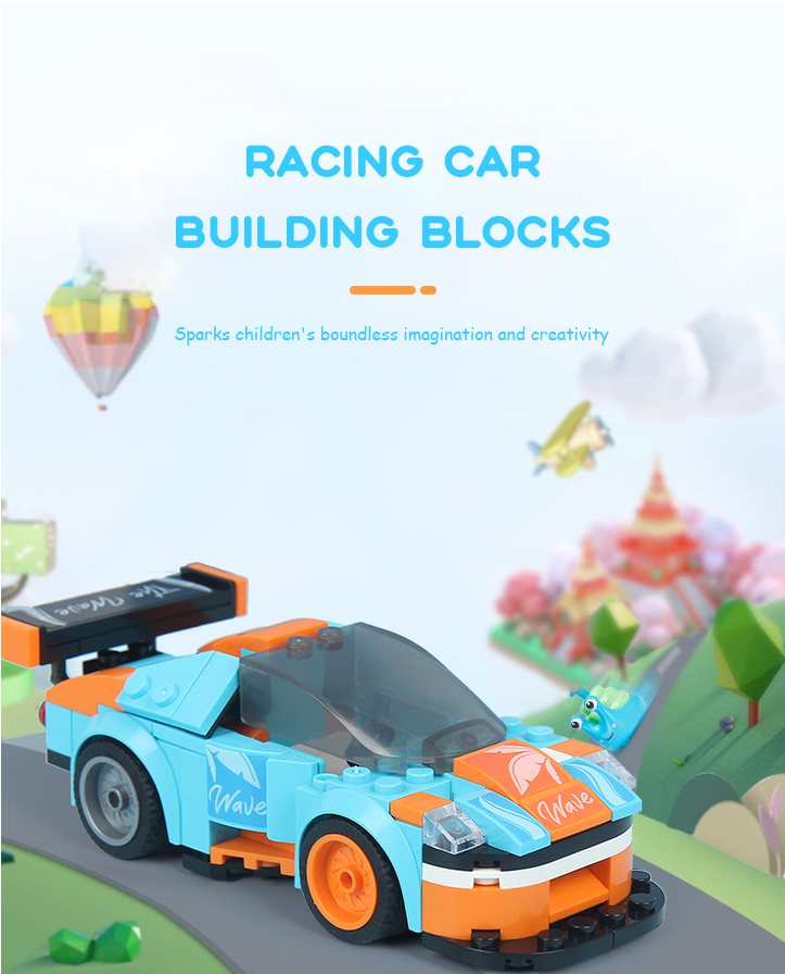 Racing Car Building Blocks-Weever (LN2011)