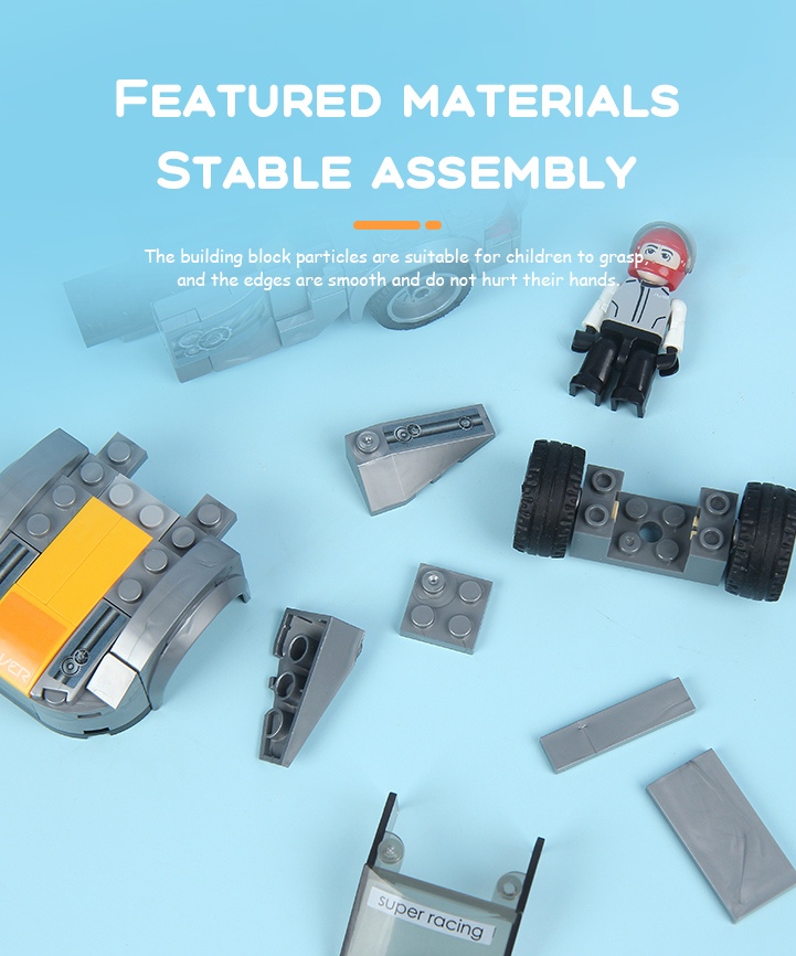 Racing Car Building Blocks-Bullet (LN2014)