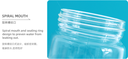 Sakura Anti-scald Glass 360ml/12.1fl.oz.