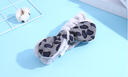 Leopard Print Hair-drying Headband(Gray)