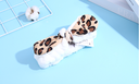 Leopard Print Hair-drying Headband(White)