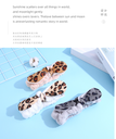 Leopard Print Hair-drying Headband(White)