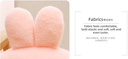 Cute Bunny Pillow(Pink)