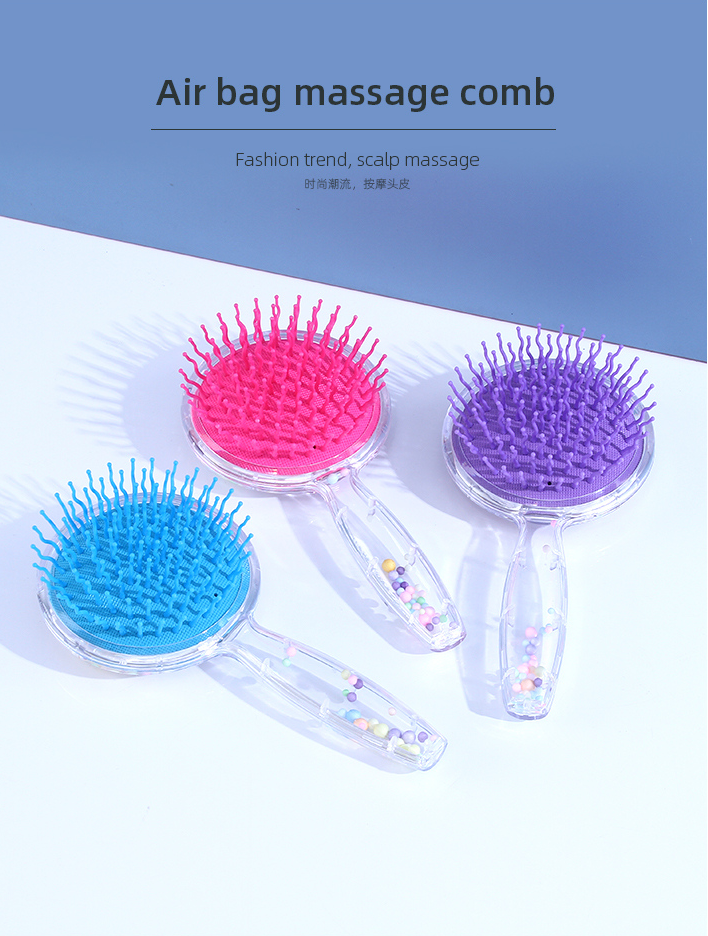 Cute Animal Foam Airbag Hair Brush