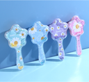 Daisy Glitter Airbag Hair Brush