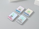 Portable Rectangular Makeup Mirror (Glitters Series - Potted Plant)