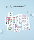 Cute Cartoon Tattoo Sticker(30 Sheets)