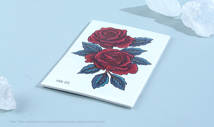 Flower Tattoo Sticker(12 Sheets)