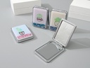 Portable Rectangular Makeup Mirror (Glitters Series - Potted Plant)