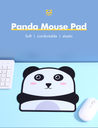 Panda Mouse Pad(Black and White)