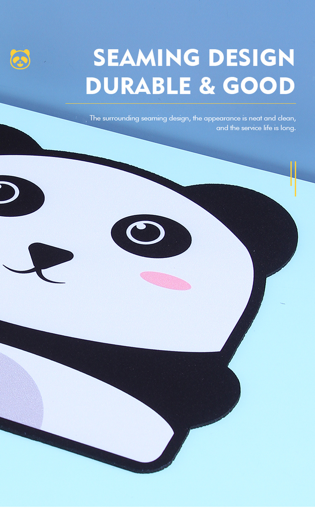 Panda Mouse Pad(Black and White)