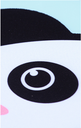 Panda Mouse Pad(Black and White)