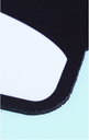 Panda Mouse Pad(Black and White)