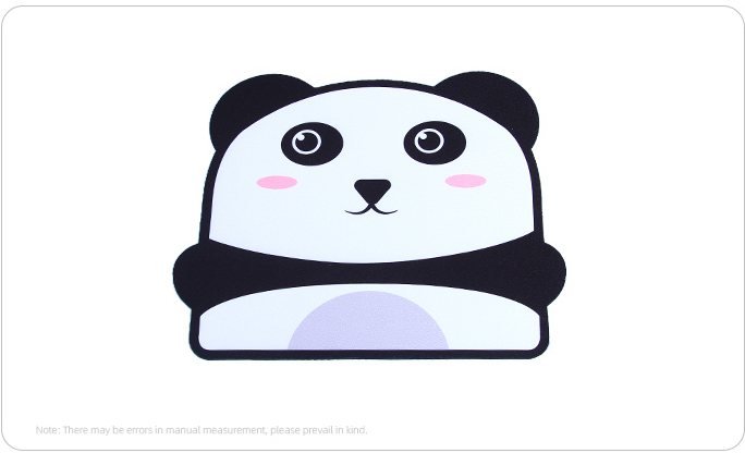 Panda Mouse Pad(Black and White)