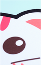 Kitten Mouse Pad(Pink and White)