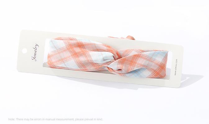 Elegant Trendy Checks Hair Band