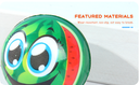 PU Bounce Fruit Ball(KQ5262-2)