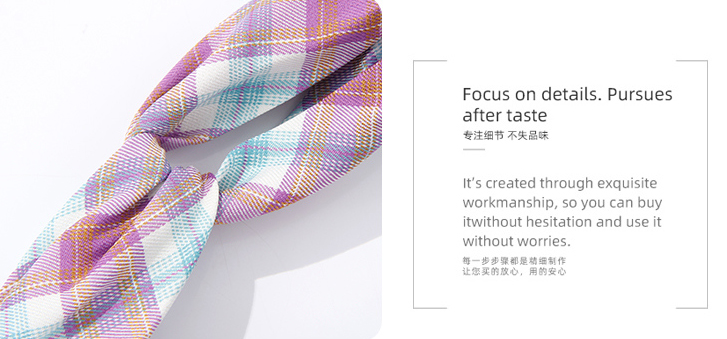 Elegant Trendy Checks Hair Band