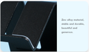 Metal Desktop Cell Phone Stand(Black)(TW-062)