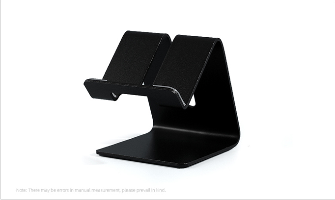 Metal Desktop Cell Phone Stand(Black)(TW-062)