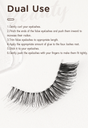 Handmade Artificial Eyelashes(5 Pairs)(Long)