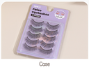 Handmade Artificial Eyelashes(5 Pairs)(Thick)