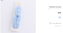 Blue Jacquard Hair Band