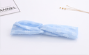 Blue Jacquard Hair Band
