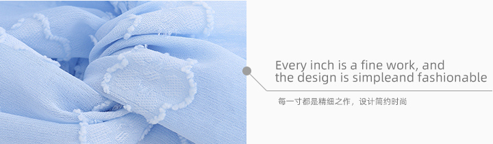 Blue Jacquard Hair Band