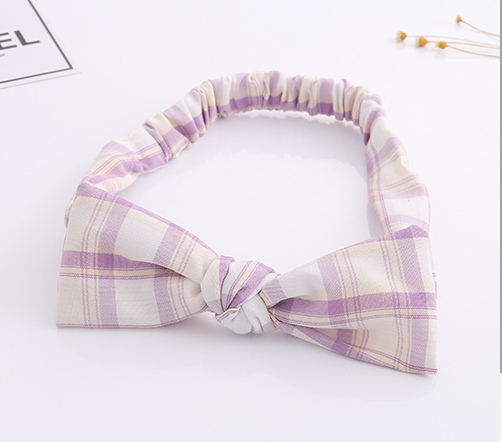 All-Match Checks Hair Band