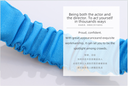 Blue Fashionable Weaving Shape Head Band