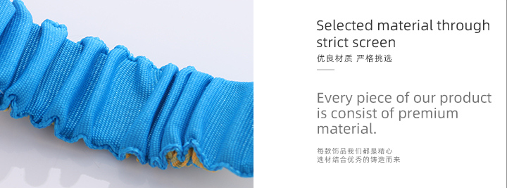 Blue Fashionable Weaving Shape Head Band