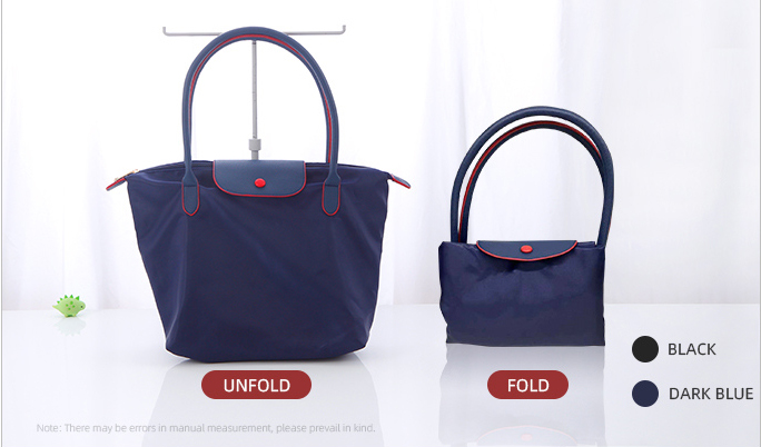 Fabric Solid Color Large Capacity Portable Single-shoulder Bag