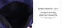 Fabric Solid Color Large Capacity Portable Single-shoulder Bag