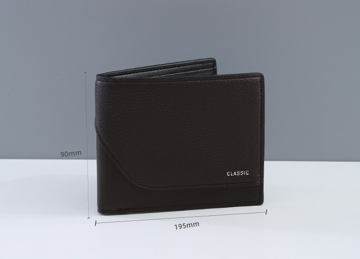 PU Men Long Wallet